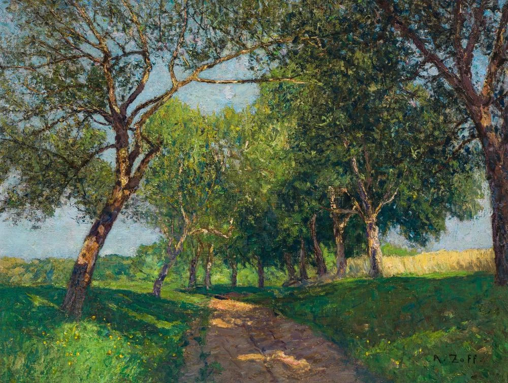 Giornata estiva di sole in Stiria, c. 1916